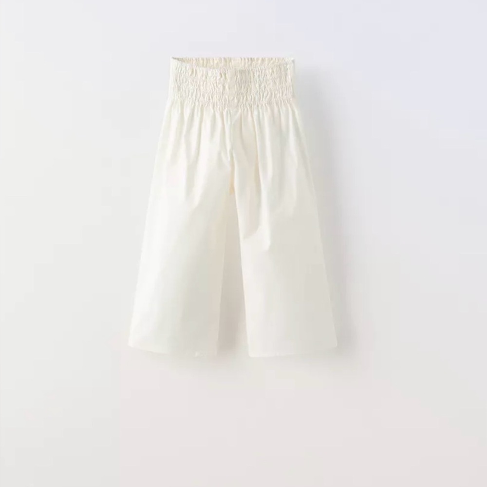 Zara kids POPLIN CULOTTES size 5-6